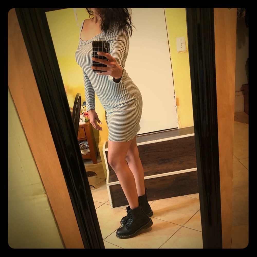 Urban Outfitters square neck mini dress